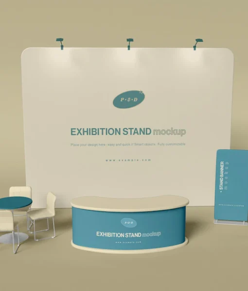 Custom booth design & large format printing