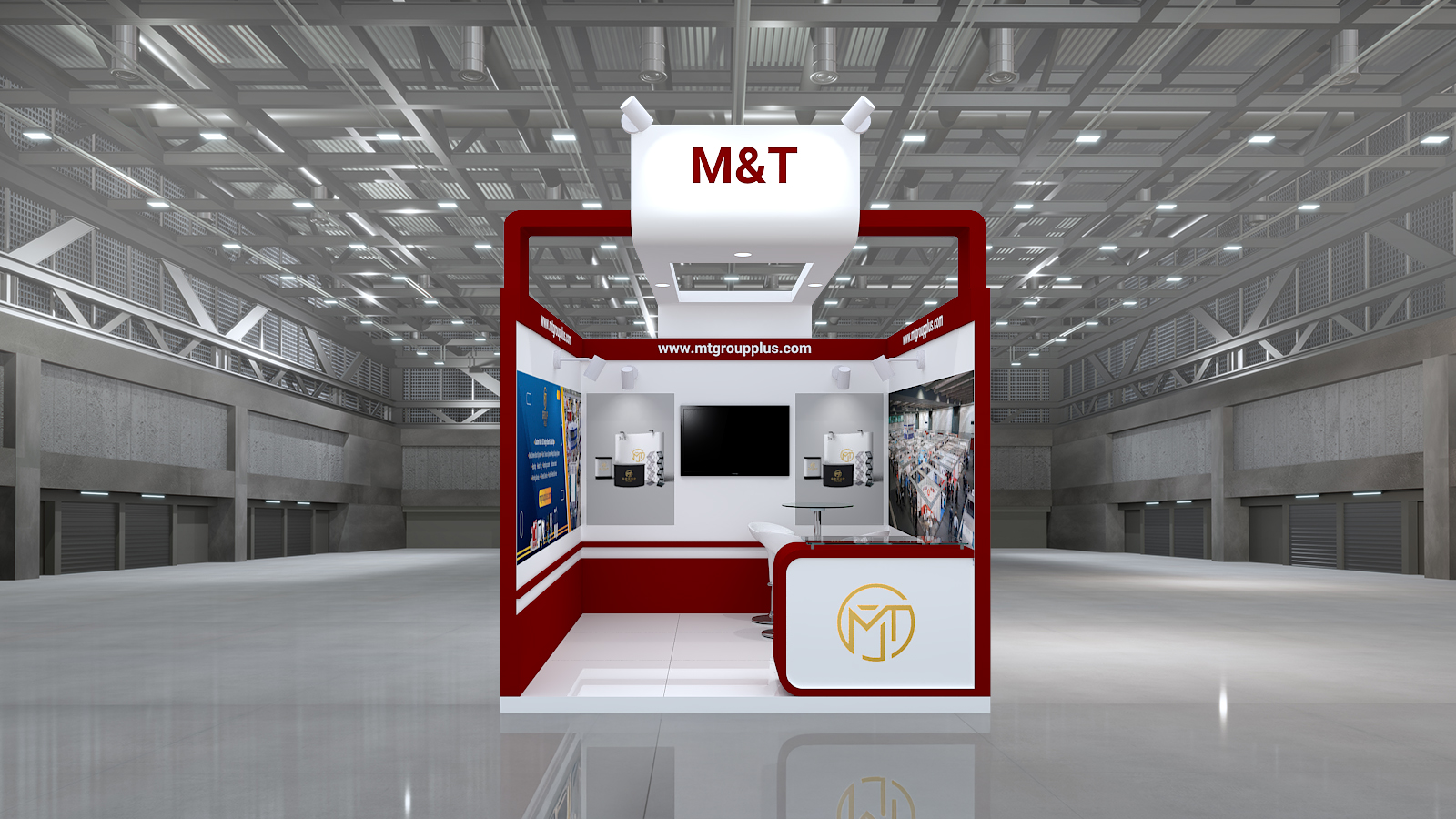 3X3 new 2 3x3(Design 2) Custom-Made Booth - Image 1