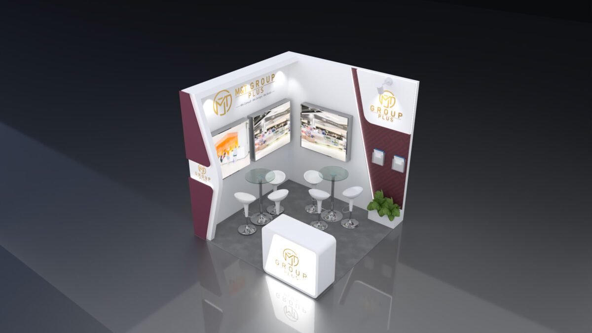 3x3(Design 3) Custom-Made Booth - Custom Made Exhibition Booths, Road ...
