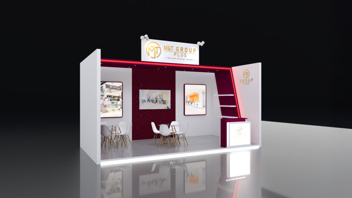 3x3(Design 4) Custom-Made Booth - Custom Made Exhibition Booths ...